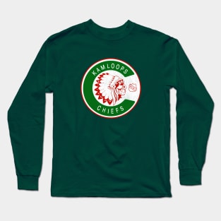 Retro Canadian Kamloops Chiefs Hockey 1973 Long Sleeve T-Shirt